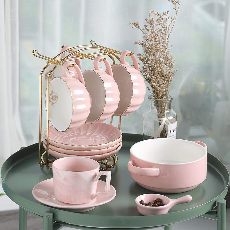 NewNest Australia - Stainless Steel Wire Rack Display Stand Service for Tea Cups,Bracket by Pukka Home +(Display Stand) 