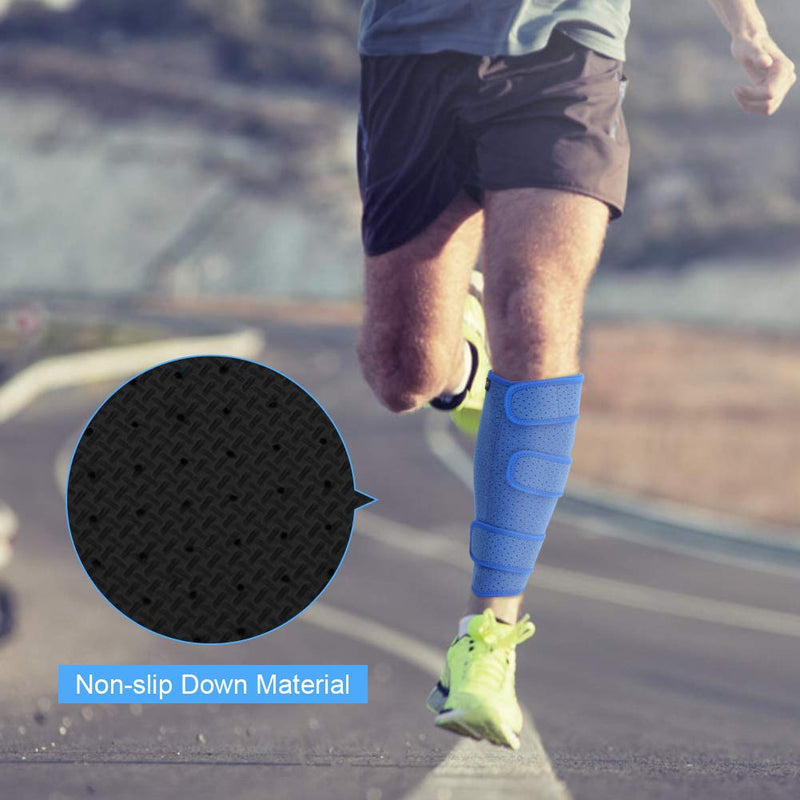 Calf Bandage Muscle Fiber Tear, Calf Bandage Adjustable Leg Guards, Breathable Shin Pads With Velcro Fastening, Adjustable Calf Support, Compression Calf Bandage - NewNest Australia