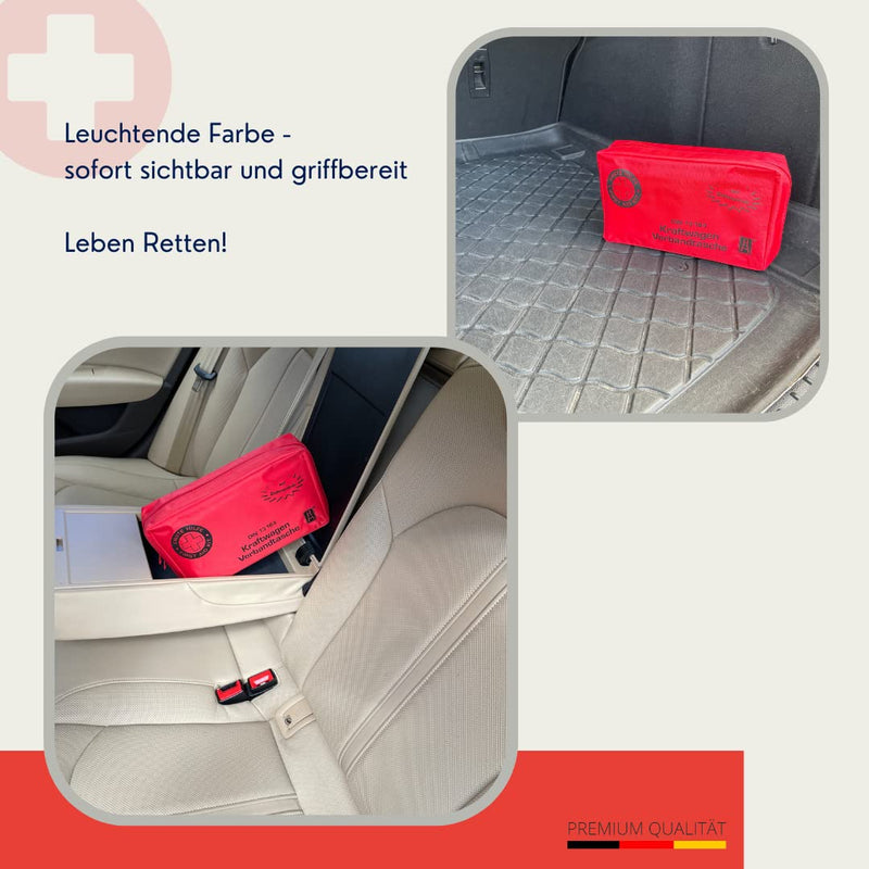 First Aid Kit New Standard 2023 ‚ Original Hans Hepp German Oem Since 1965 ‚ Sanitary Box For Cars 2023 With Masks ‚ First Aid Set Car 2023 According To New Standard Din 13164 - NewNest Australia