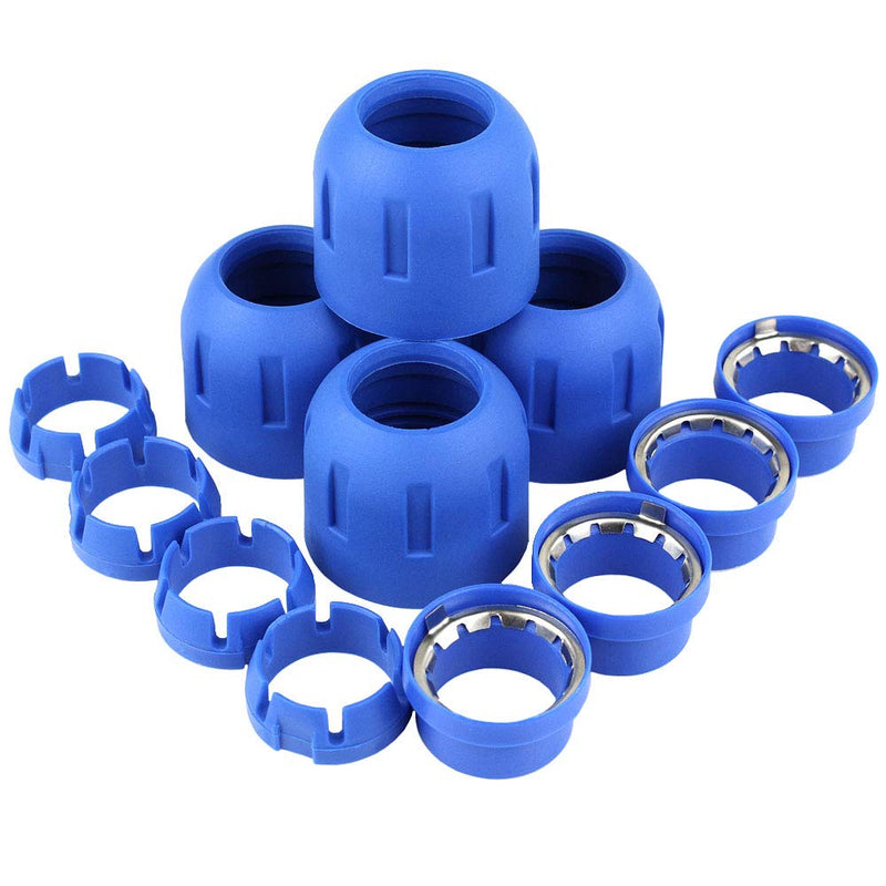 3/4" Fastpipe Cross Fitting For Aluminum Compressed Air Piping By Rapidair F1051 - NewNest Australia