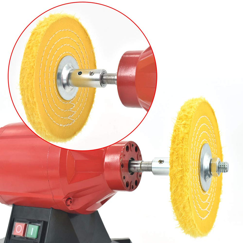 EMILYPRO Shaft Arbor Extension 1/2" and 5/8"/ Motor Arbor Threaded Shaft Adapter for Buffing Grinding Wheels / Fit for Bench Grinder - Right 1 Pack for Grinder 1/2" & 5/8" 1 Pc - NewNest Australia