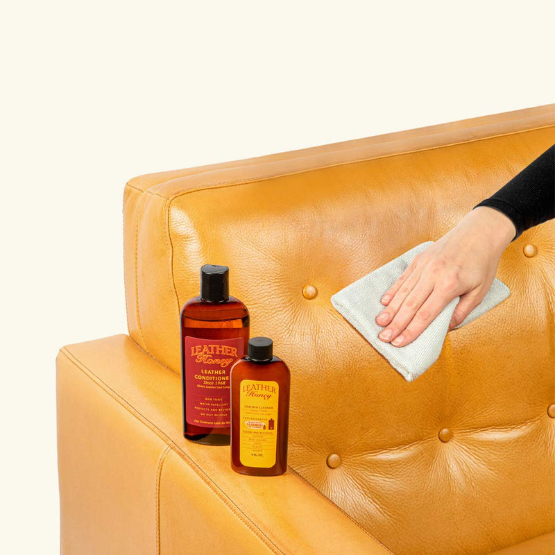 Leather Honey Leather Conditioner Lint-Free Application Cloth: Microfiber Cloth for Use with Leather Honey Leather Conditioner and Leather Cleaner, The Best Leather Care Products Since 1968 - NewNest Australia