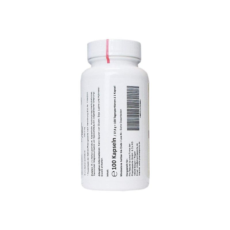 Pack of 3 Alpha lipoic acid biologically active R-form 300 mg 300 vegetarian capsules made in Germany (pure R (+) enantiomer, chromatographically purified) - NewNest Australia
