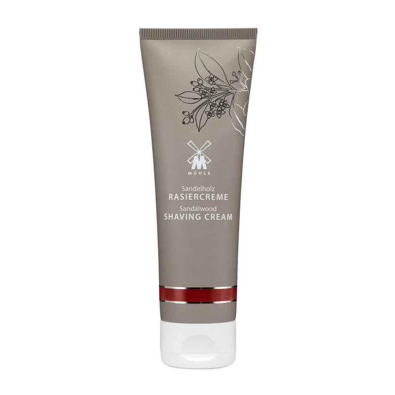 MÜHLE shaving cream - creamy foam with sandalwood for normal and dry skin - warm & sensual - 75 ml tube - NewNest Australia