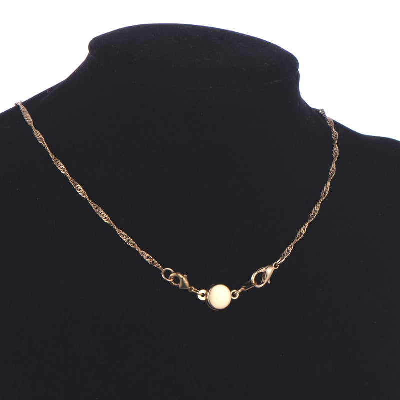 Zpsolution Locking Magnetic Clasps for Jewelry Necklaces Bracelets - Light and Small Keep The Clasp in Back 4 Gold and 4 Silver - NewNest Australia