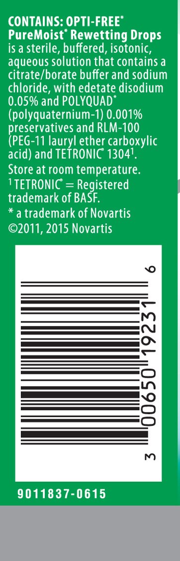 Opti-Free Puremoist Rewetting Drops, 12-mL - NewNest Australia