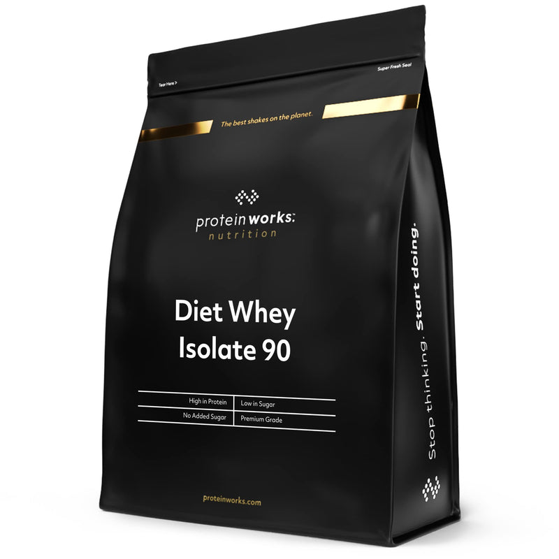 Protein Works - Diet Whey Isolate 90 Protein Powder | Low Fat & Low Calorie | Ultra Pure Shake | Supports Dieting & Weight Loss | Vanilla Crème | 500 g 500 g (Pack of 1) - NewNest Australia
