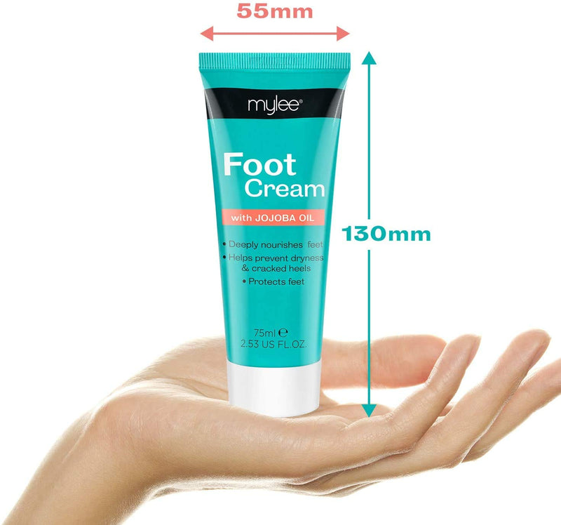 Mylee Foot Mask Cream 75ml – Keeps Feet Baby Soft and Smooth, Softening & Moisturising, Prevents Dry Rough Skin – Vegan and Cruelty Free – Tropical Mango Fragrance - NewNest Australia