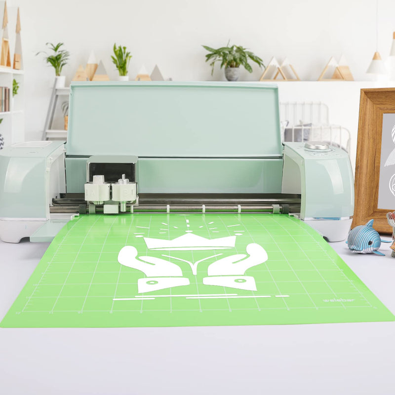 Welebar Cutting Mats for Cricut Maker/Maker3/Explore 3/ Air 2/Air, 6 Pack(12x12 Inch, StandardGrip/LightGrip/StrongGrip) Replacement Quilting Cutting Mats for Cricut Blue, green, purple, 6 Mats - NewNest Australia