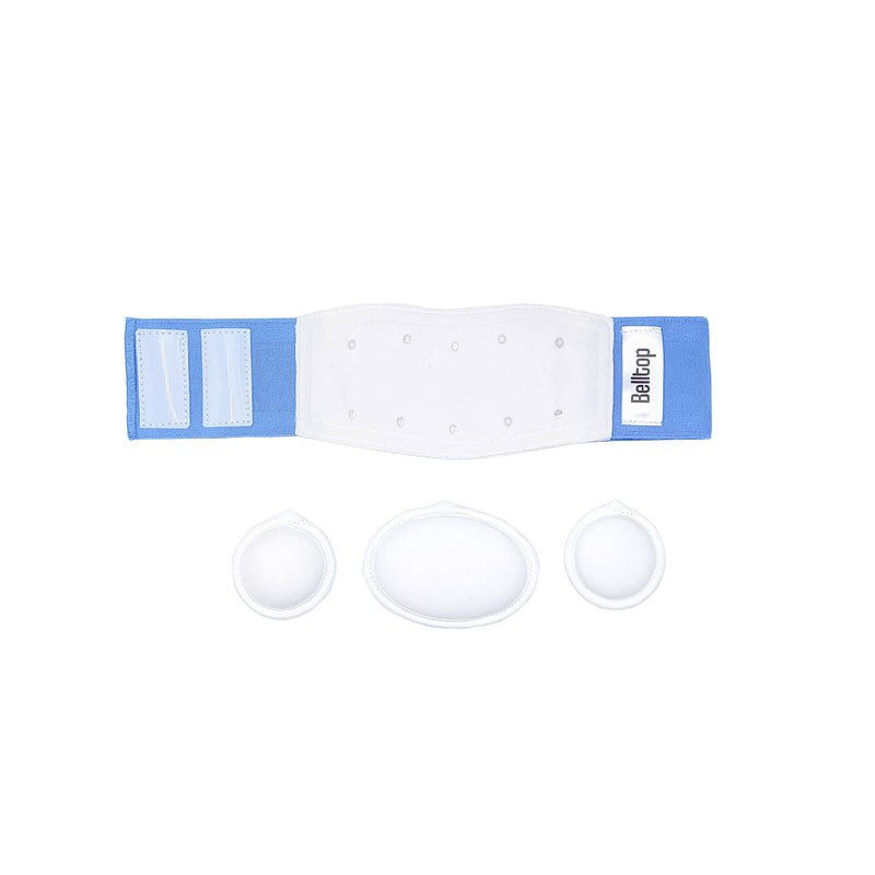 Umbilical Hernia Belt Baby. Hernia Belt For Infants. Belly Band Adjustable. Infant Belt For Newborns. Umbilical Hernia For Newborns. Newborn Baby Supplies - Bell Top (Blue) - NewNest Australia