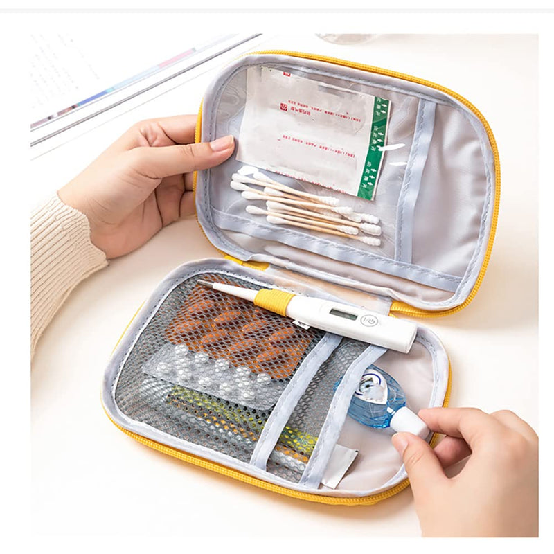Urfeda Pack Of 4 Medication Bags, Portable Mini First Aid Sets, Empty Travel First Aid Kit Bag, Medical Emergency Bag, Waterproof Medicine Storage Bag, Medication Bag For Home, Office, Travel S 4 Pieces - NewNest Australia