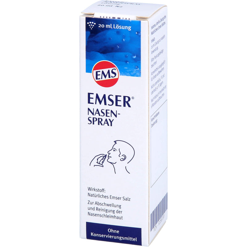 Emser nasal spray with natural Emser salt for children and adults - for allergies and colds - 20 ml - NewNest Australia