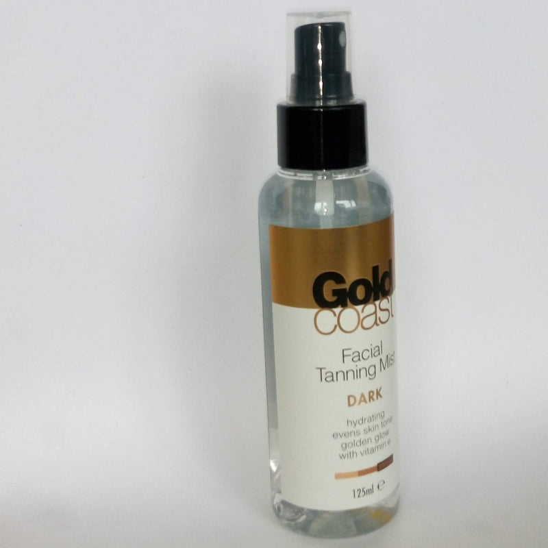 Gold Coast Facial Tanning Mist (Dark) - Creates a beautiful golden glow, enriched with vitamin E, evens skin tone while hydrating, leaves skin sun-kissed year round! - NewNest Australia