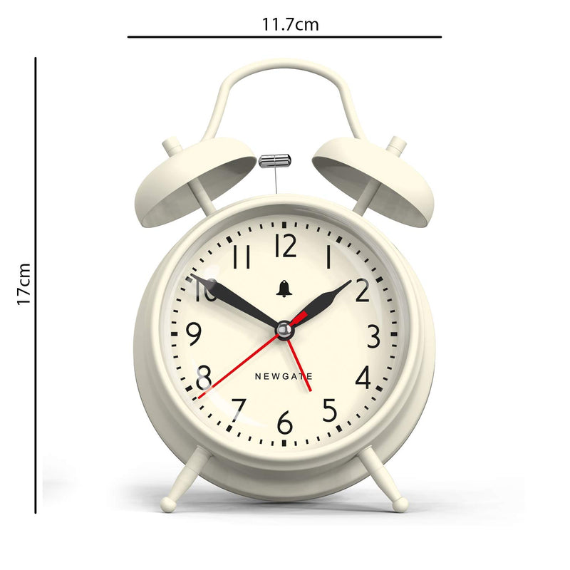 NewNest Australia - Newgate New Covent Garden Alarm Clock, Linen White 