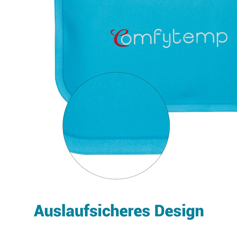 Comfytemp Mini Gel Cooling Pads (Pack Of 6), Multiple Compress Reusable Cooling Pack For Children, Headache, Toothache, Tired Eyes, Breastfeeding, Insect Bits, First Aid, Small Cooling Compress - NewNest Australia