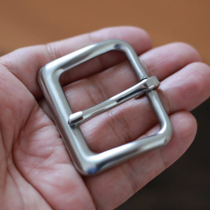 SENWA Stainless Steel Single Prong Square Belt Buckle-1.6"(40mm) for 1.5"(38mm) Belt - NewNest Australia