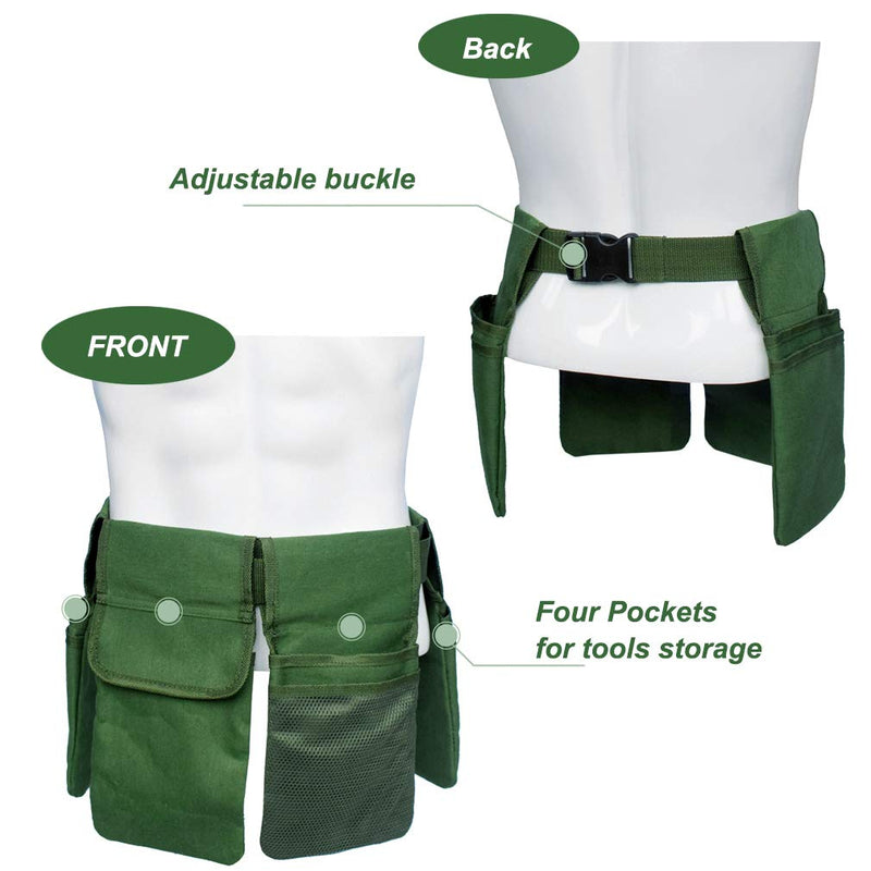 Garden Tools Storage Bag with Pockets, Garden Tote Canvas, Accessories Set Kit Tool belt - NewNest Australia