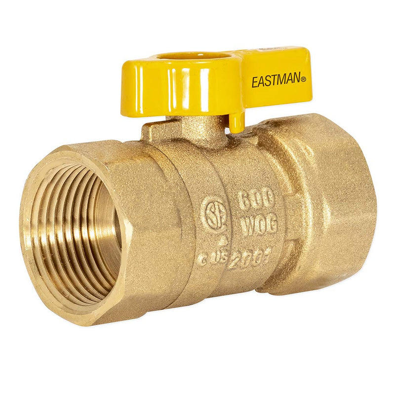 EZ-FLO 60013 Brass Gas Ball Valve with 1/4-Turn Handle, 1" FIP - NewNest Australia