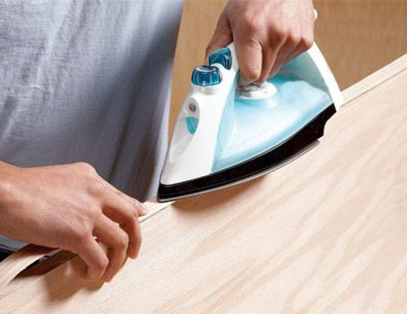 Edge Supply Maple 1/2” X 50' Roll of Plywood Edge Banding – Pre-glued Real Wood Veneer Edging – Flexible Veneer Edging – Easy Application Iron-on Edge Banding for Furniture Restoration – Made in USA 1/2" x 50' - NewNest Australia