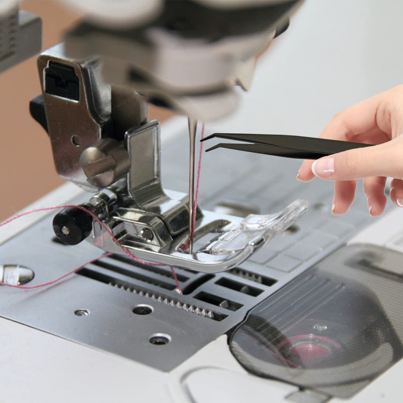 7 Piece Sewing Machine Cleaning Kit Include Tweezers Double Ended Fluff Brush Needle Board Screwdriver and 4 Short Screwdrivers, Sewing Machine Repair Tool - NewNest Australia