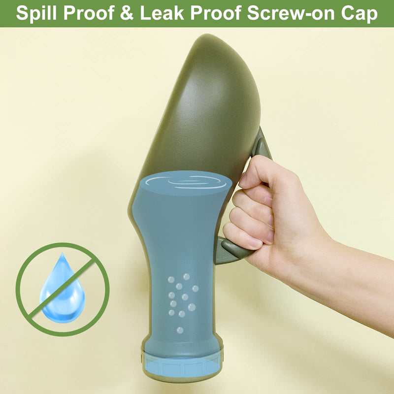 Urine Bottle Spill Proof Unisex: Portable Women Mens Urinals Screw Top Lid Pee Female Funnel Urine Bottles Container Plastic Bed Pan Car Travel Toilet 1000ml Adult Kids Potty Night Wee Pot WC for Male - NewNest Australia