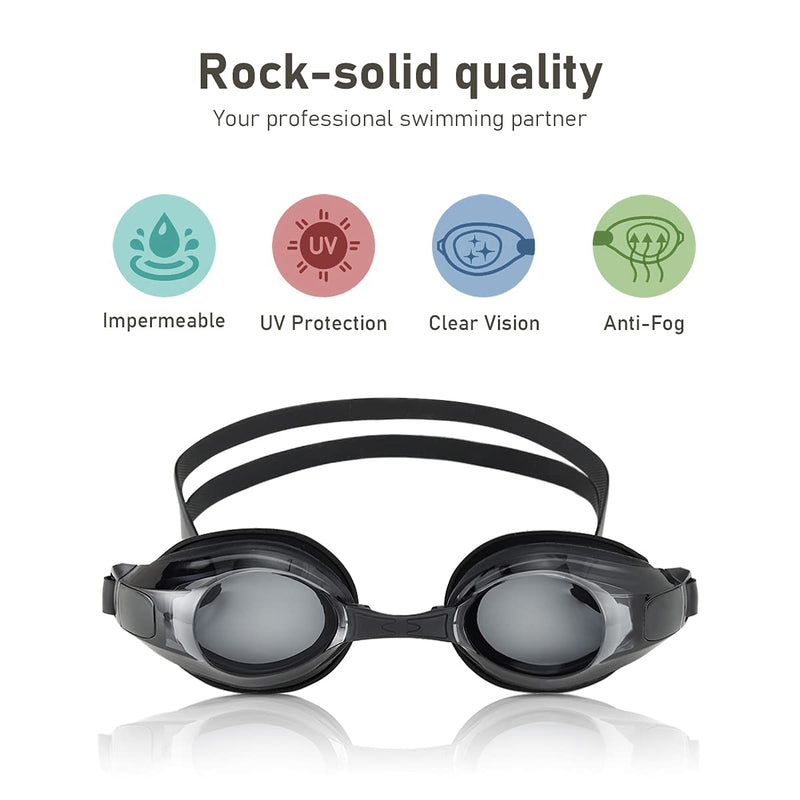 Short Sighted Swim Goggles, Swimming Goggles, Short Sighted Swimming Goggles for Men Women [-2.5] - NewNest Australia