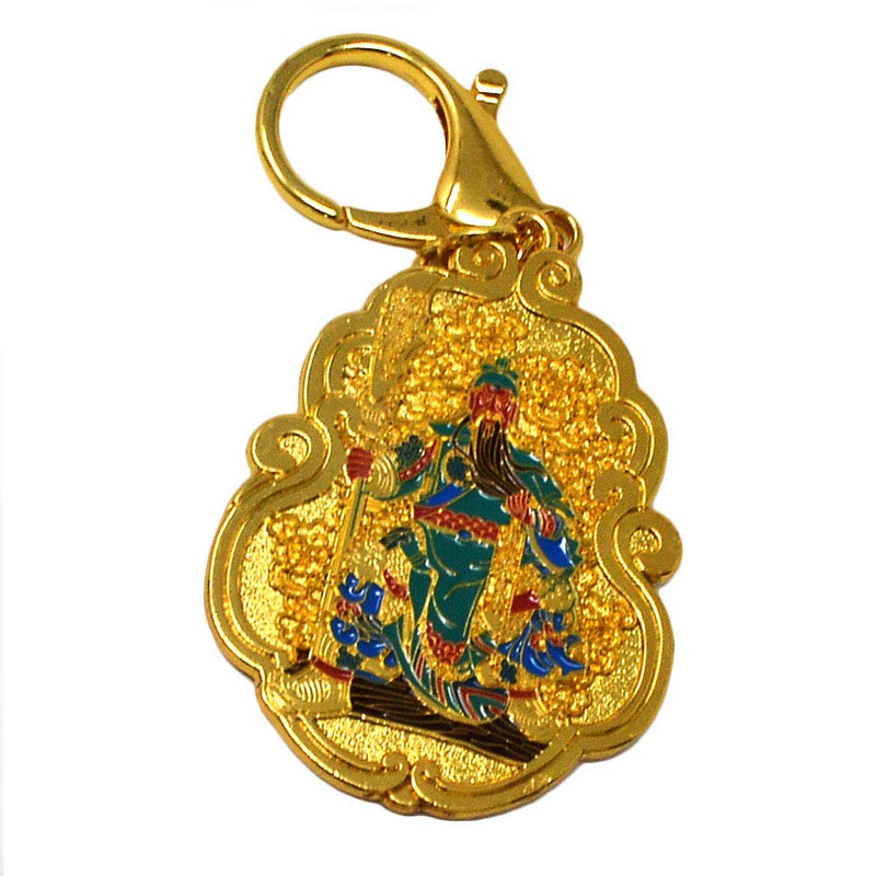 NewNest Australia - Feng Shui Kuan Kung with Anti Robbery Amulet W3761 