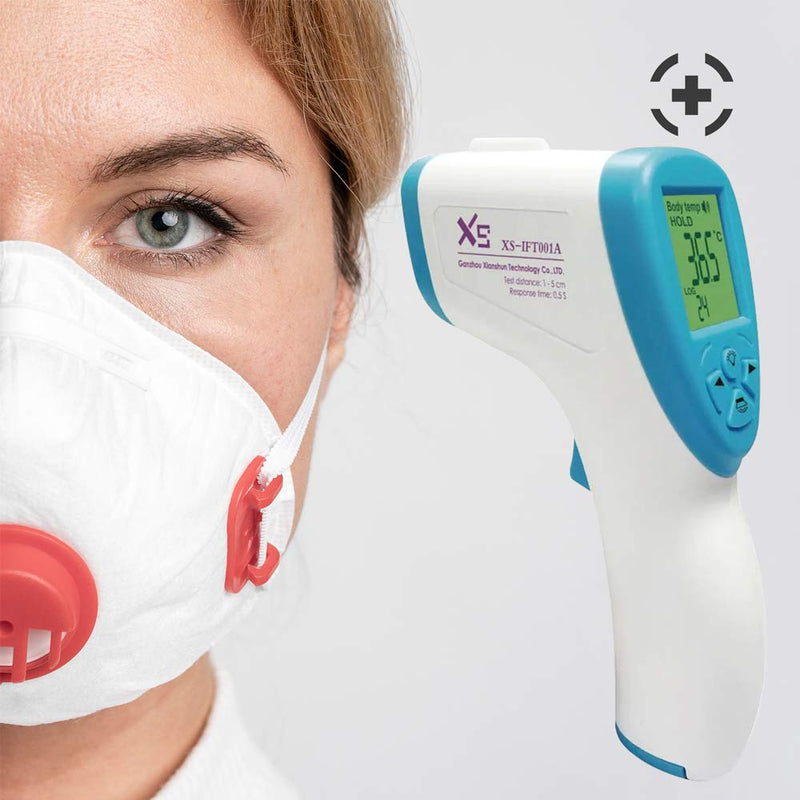 Non-Contact Clinical Thermometer, Digital Forehead Thermometer For Children, Infrared With Instant Measurement, Fever Alarm, Professional Thermometer, Suitable For Babies And Adults - NewNest Australia