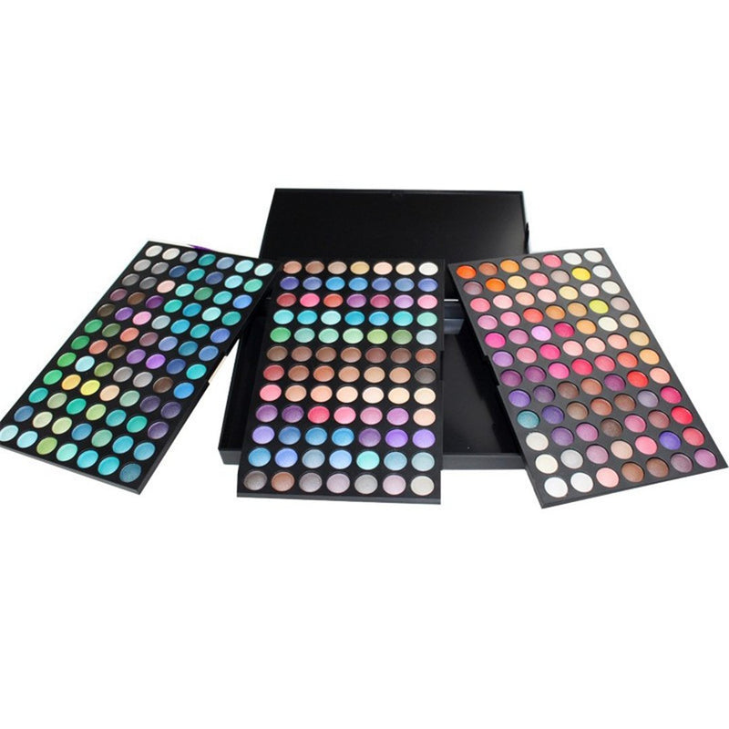 FantasyDay Professional Eyeshadow Palette Makeup Contouring Kit - 252 Colours Highly Pigmented Nudes Warm Natural Matte Shimmer Cosmetic Eye Shadows Pallet Powder Palette - NewNest Australia