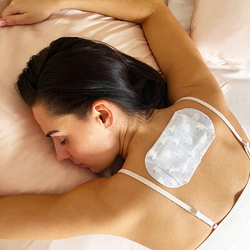 MegRhythm Good Night Heat Patch - Contents: 5 warming neck patches - Relaxation and helps reduce stress - With lavender scent - NewNest Australia