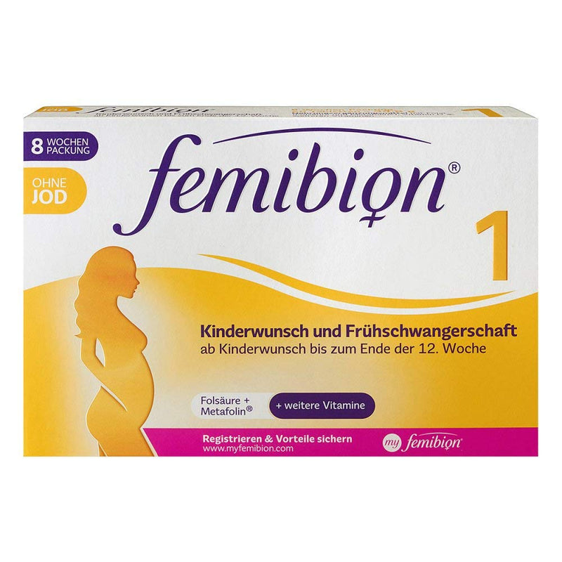 Femibion 1 desire to have children + early pregnancy.o.iodine tablets 60 pieces - NewNest Australia