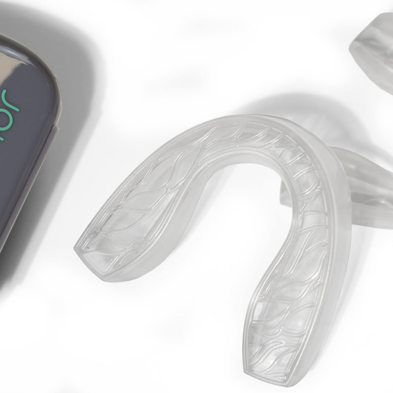 Echor Anti-Bacterial Clear Re-mouldable Night Guard - Dental Mouthguard for Teeth Grinding/Clenching/Bruxism - Includes 2 Sizes, for Men and Women - NewNest Australia