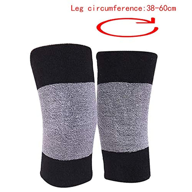 1 Pair Unisex Knee Support, Winter Thermal Knee Support, Knee Warmer, Elastic Knee Pads, Knee Pads Knee Brace For Women, Men, Ideal Support For Osteoarthritis, Tendonitis And Sports - NewNest Australia