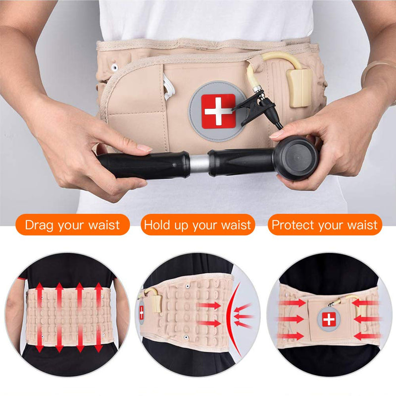 Ratstone Lumbara Belt, Decompression Belt, Oplara Back Belt, Inflatable Belt, Inflatable Pull Device, For Relieving Muscle Pain And Preventing Injuries, Posture Correction - NewNest Australia