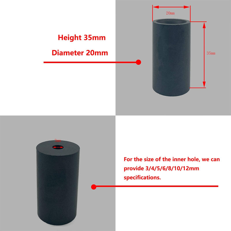 HOLDWIN Boron Carbide Nozzle Sandblaster Gun Nozzle Siphon Blast Gun Nozzle Replacement Nozzle for Sandblasting Cabinet 1Pc (Caliber 3/4/5/6/8/10/12mm)(5mm) 5mm - NewNest Australia