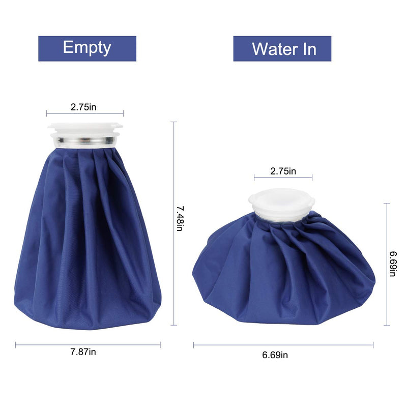 Ice Pack for Injuries, Hot & Cold Therapy, Teeth Pain Cold Pack, Headaches Cold Ice Bag, Menstrual Pain Hot Water Bag, Backs Fast Release Reusable Ice Bag, 9 in Cold Bag - NewNest Australia