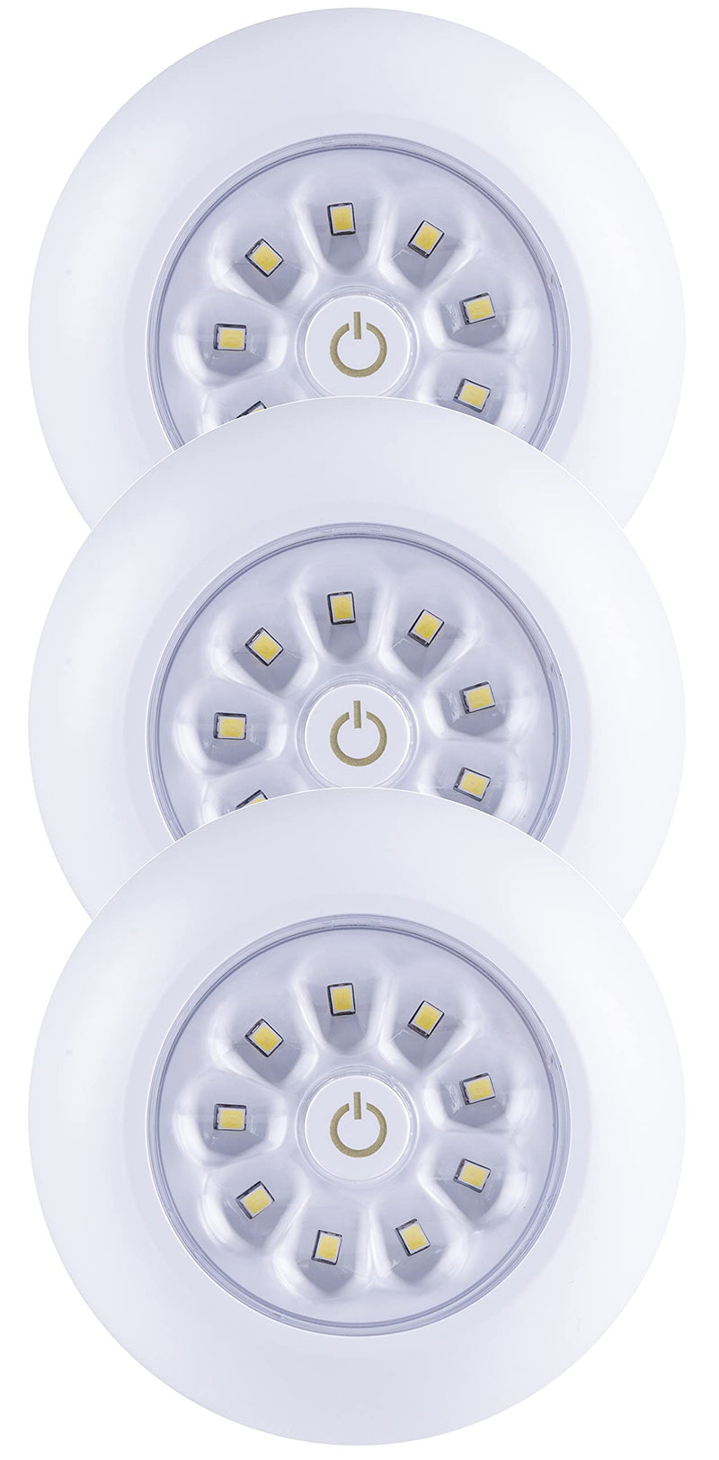 LIGHT IT! by Fulcrum 30016-308 9-LED Anywhere Light XB, 3-pack, White, 3 Count - NewNest Australia