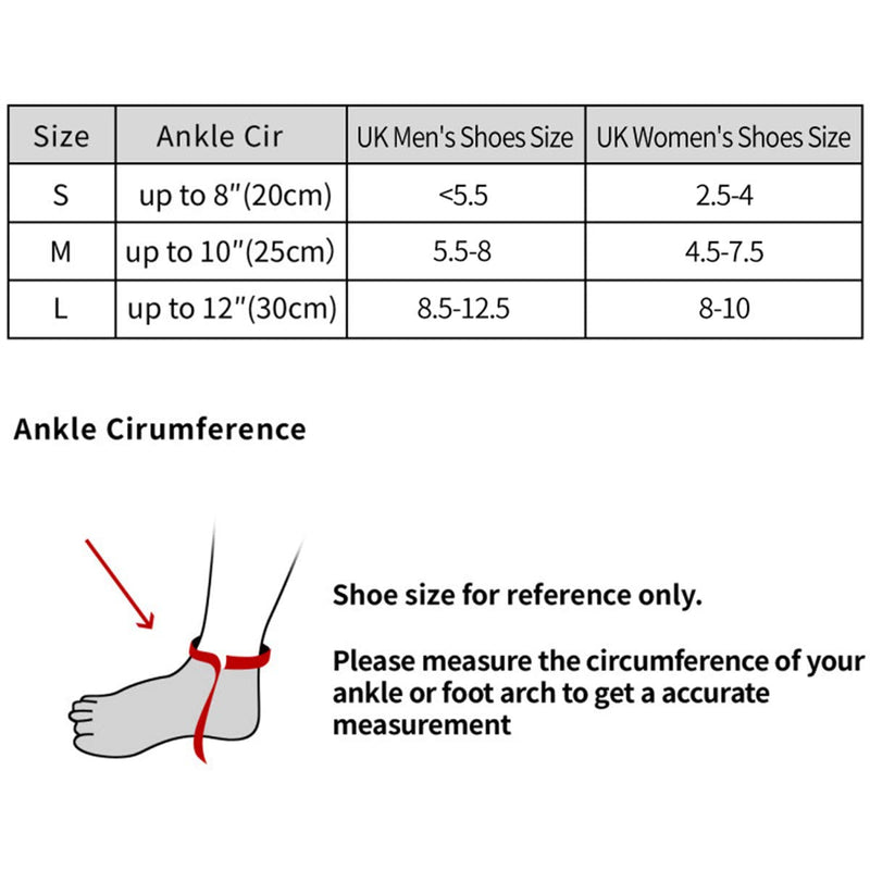 Cotill Ankle Support Brace - Adjustable Ankle Compression Wrap Strap for Ligament Damage & Sprained Ankle, Plantar Fasciitis, Achilles tendonitis, Three Sizes for Men Women (S) S (Pack of 1) - NewNest Australia