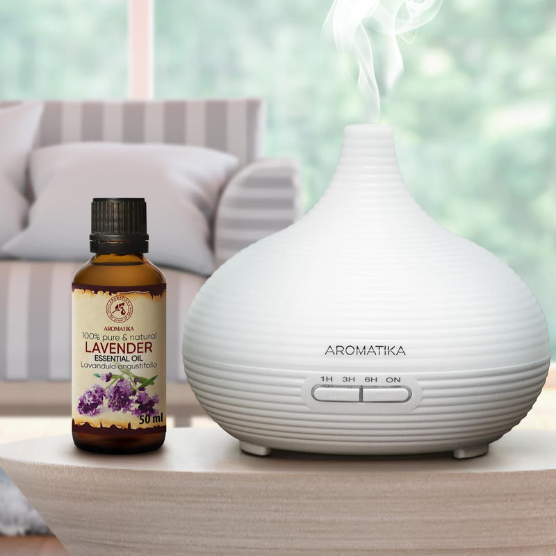 Lavender Essential Oil 50 Ml - Bulgaria - 100% Natural & Pure - Essential Lavender Oil For Good Sleep - Body Care - Wellness - Relaxation - Massage - Room Fragrance - Oil Burner - Glass Bottle - NewNest Australia