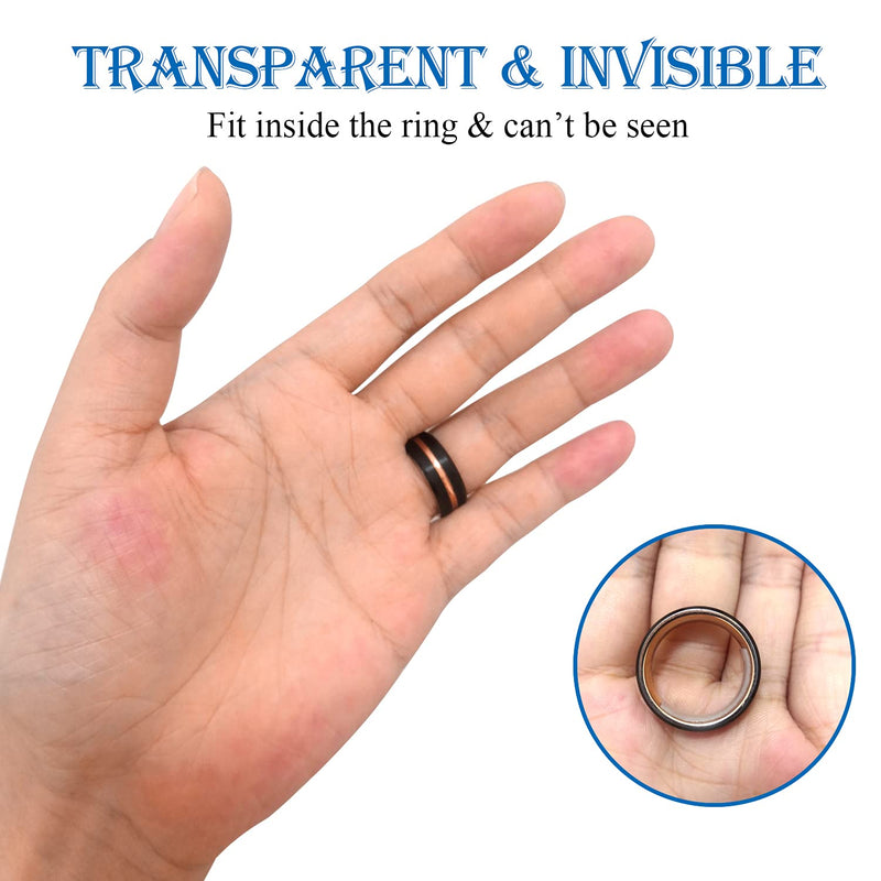 Ring Size Adjuster for Loose Rings Women 57pcs Invisible Transparent Ring Size Reducer Spacer Ring Guard - NewNest Australia