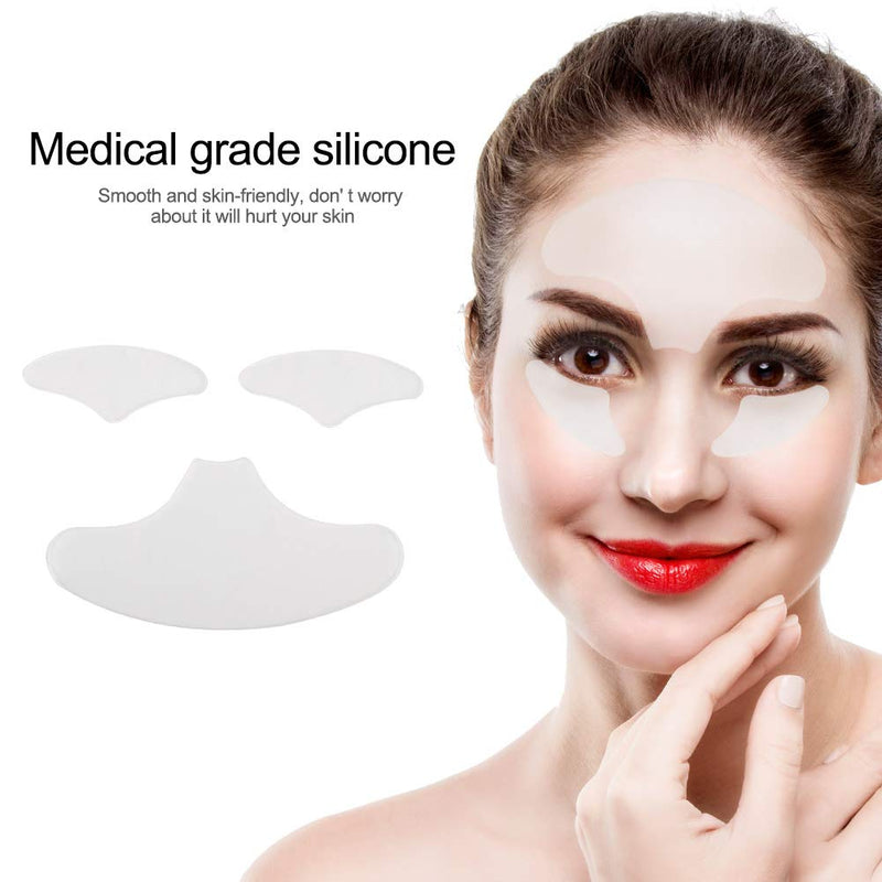 Silicone Pad - Eliminates and Prevents Facial Wrinkles, Reuses, Reduces Fine Lines on the Face, Tightens the Skin and Relaxes the Face - NewNest Australia