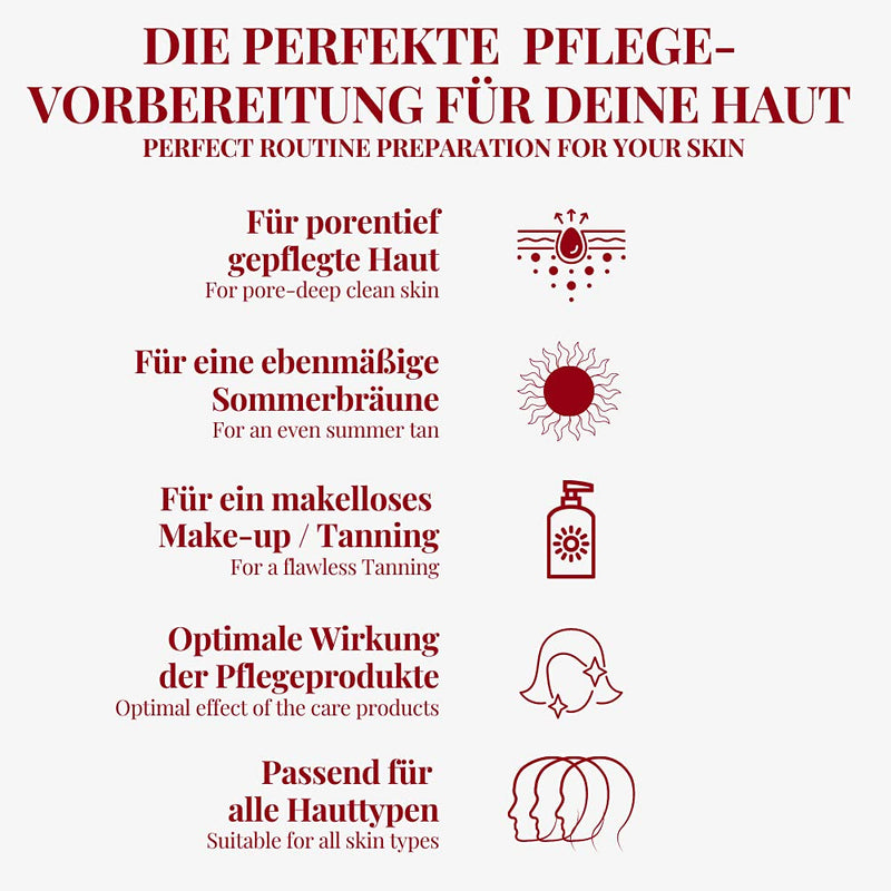 Carenesse Kese Hamam peeling glove fine I gentle facial peeling deep into the pores I Original Hammam peeling glove thin with ribbons I Exfoliating Glove - NewNest Australia