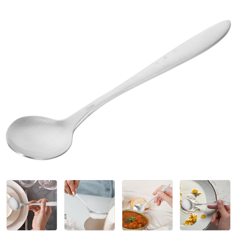 HEALLILY Curved Spoon Stainless Steel Baby Self Feeding Eating Spoons Adaptive Utensils Right Handed Angled Spoons Anti Shake Spoons for Adults Elderly Hand Tremors Arthritis - NewNest Australia