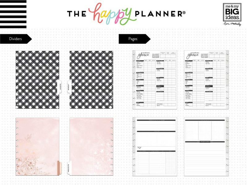 me & my BIG ideas Home Extension Pack - The Happy Planner Scrapbooking Supplies - Organizer for Household Duties - Plan Your Budget & Chores, Make Grocery Lists & Meal Plans - Classic Size Pack 1 - NewNest Australia