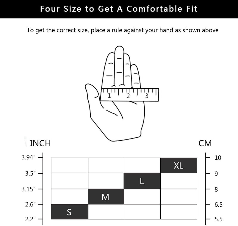 Duerer Arthritis Compression Gloves Women Men for RSI, Carpal Tunnel, Rheumatiod, Tendonitis, Fingerless Gloves for Computer Typing and Dailywork (Black, S) Small (1 Pair) Black - NewNest Australia