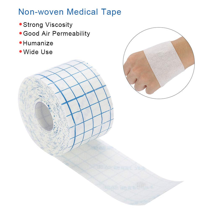 Breathable Medical Tape Breathable Adhesive Tape Fleece Bandage For Fixing Elastic And Waterproof Bandage For Neck, Back, Shoulders, Arms, Wrists, Thighs (5 Cm X 10 M) - NewNest Australia