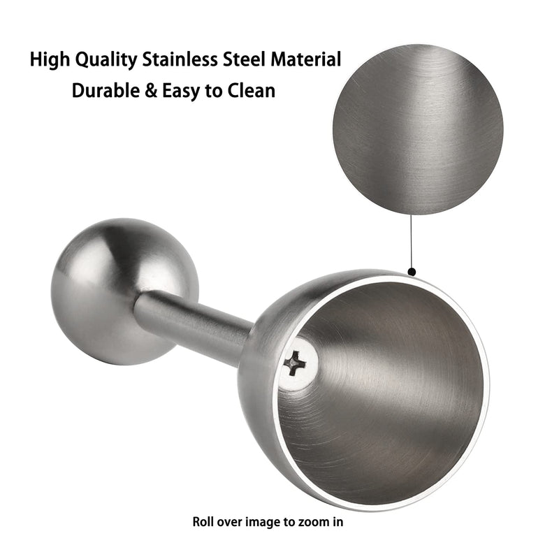Egg Cups for Soft Boiled Eggs Egg Cracker Topper Set Stainless Steel Shell Remover Separator Include 6 Egg Cups 6 Spoons 1 Topper Cutter for Kitchen Tool Egg Cup - NewNest Australia