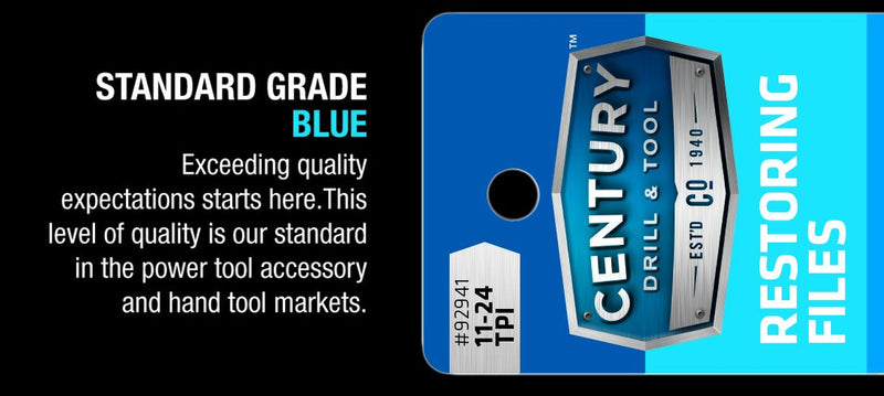 Century Drill & Tool 92943 Metric Threads Restoring File, 0.75 to 3.00 0.80 TO 3.00 - NewNest Australia