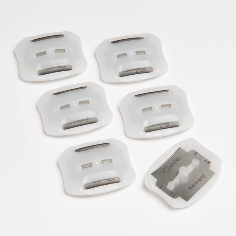 CREDO Blades Callus Safety Planer, 6 pieces in a blister pack, 6 pieces (pack of 1) - NewNest Australia