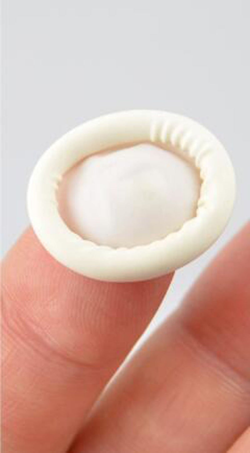 Nicedmm 500 Pcs Disposable Latex White Finger Cots - Tattoo Beauty Nail Anti-Static Finger Protector - NewNest Australia